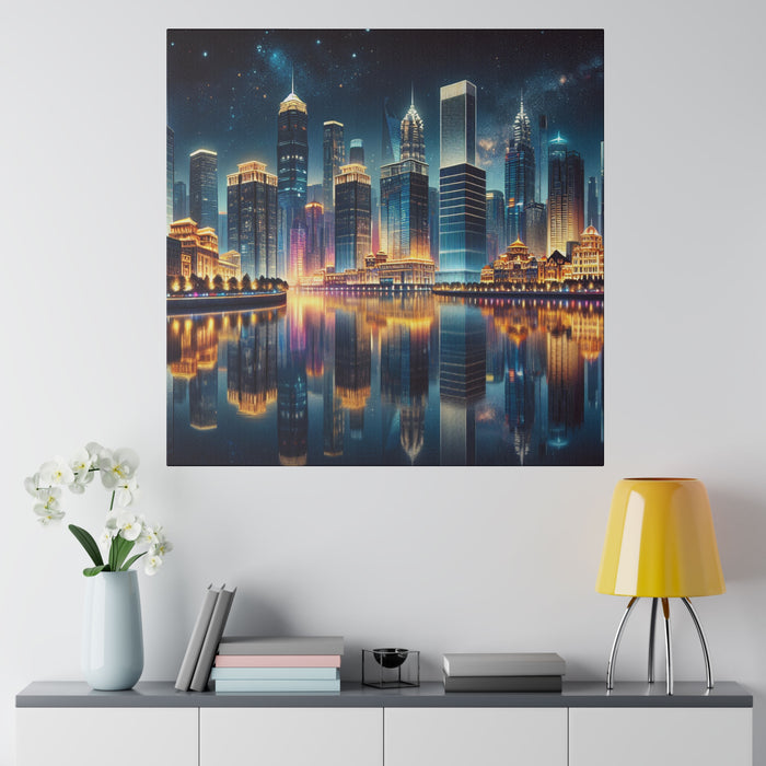 Starry Skyline Reflections 0.75"