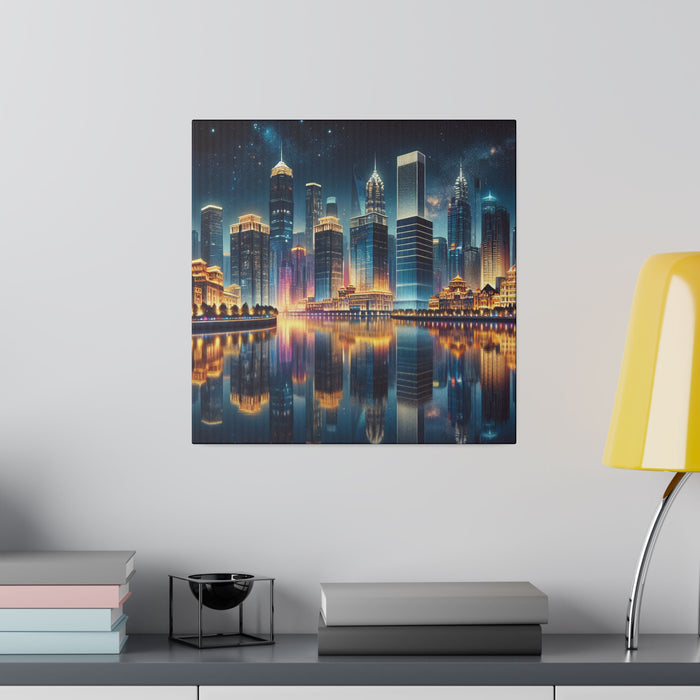 Starry Skyline Reflections 0.75"