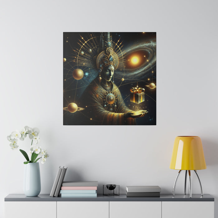 Cosmic Deity Canvas 0.75"