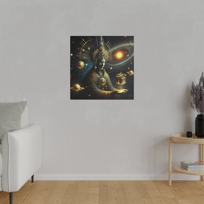 Cosmic Deity Canvas 0.75"