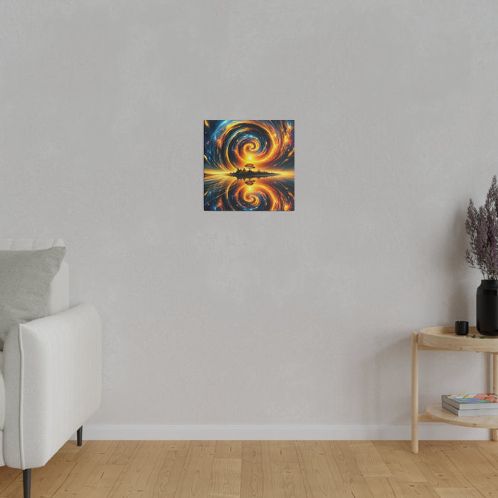 Cosmic Swirl Art Canvas 0.75"