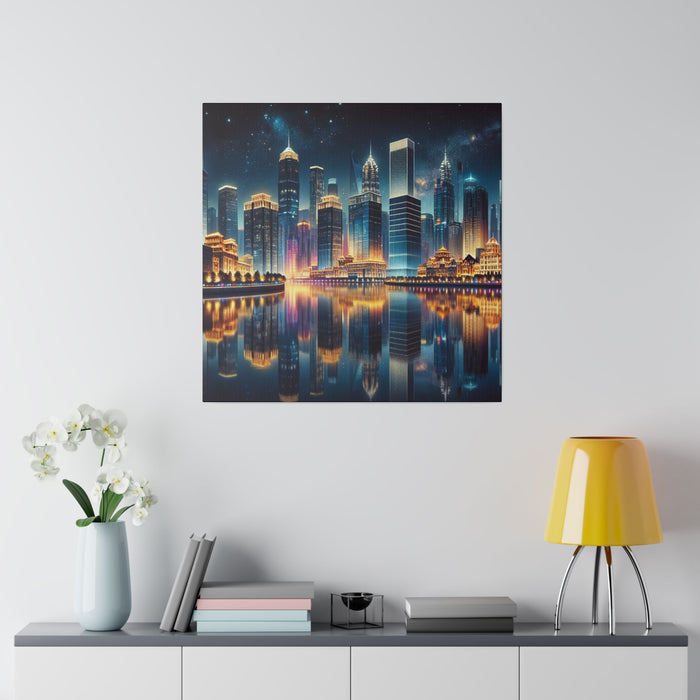 Starry Skyline Reflections 0.75"