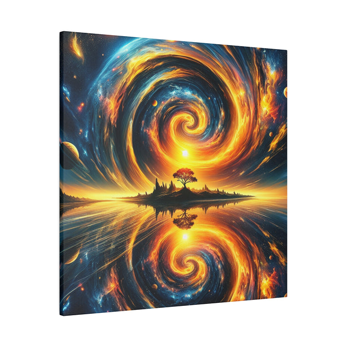 Cosmic Swirl Art Canvas 0.75"