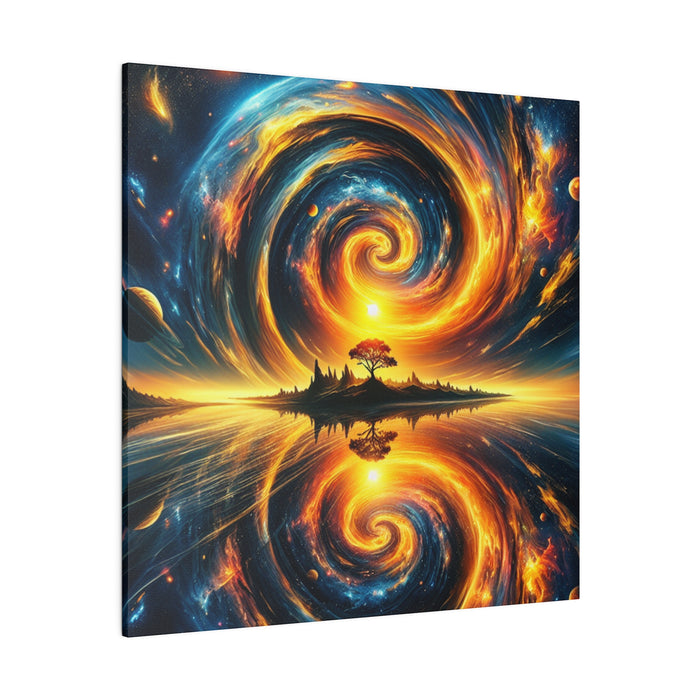 Cosmic Swirl Art Canvas 0.75"