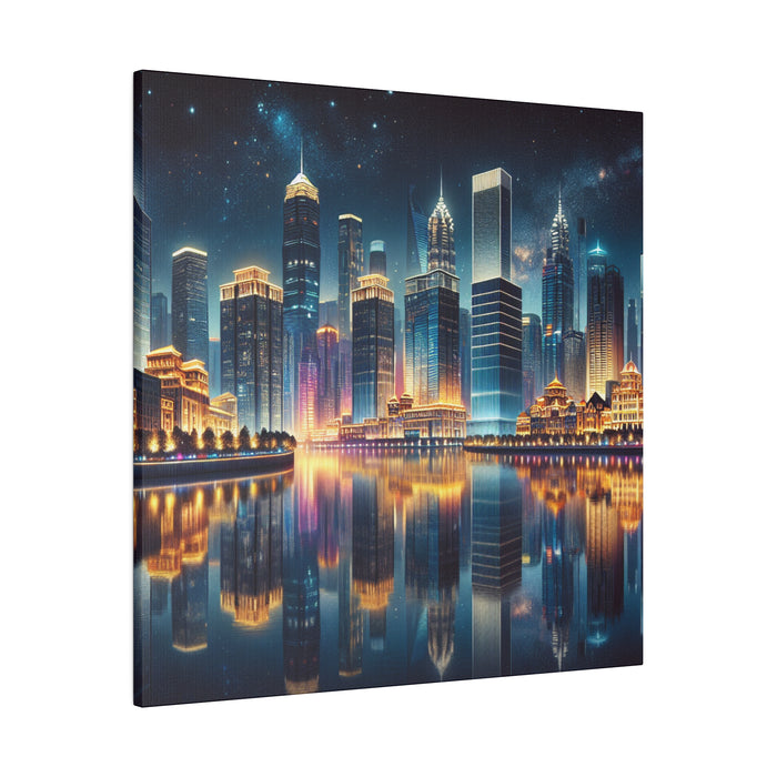 Starry Skyline Reflections 0.75"