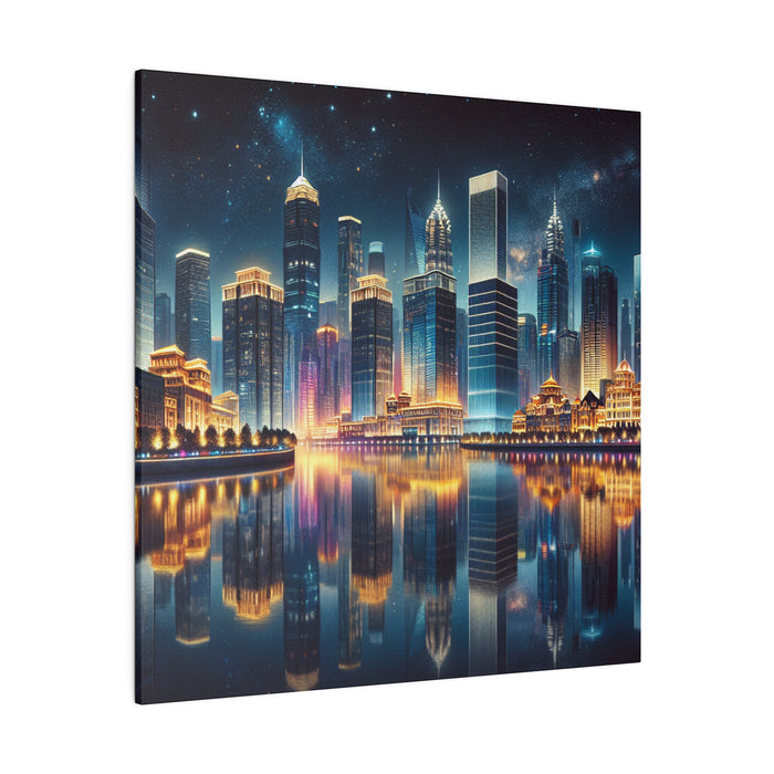 Starry Skyline Reflections 0.75"