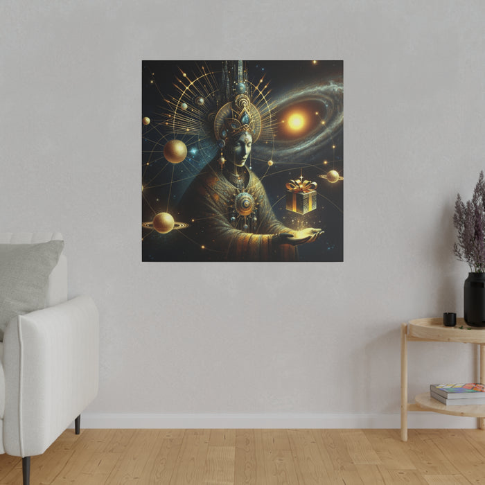 Cosmic Deity Canvas 0.75"