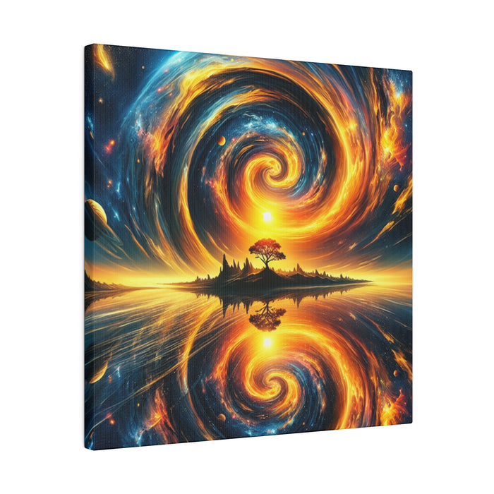 Cosmic Swirl Art Canvas 0.75"