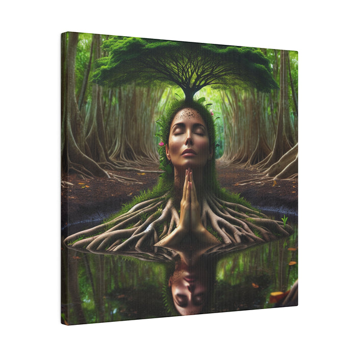 Serenity Nature Reflection Canvas 0.75"