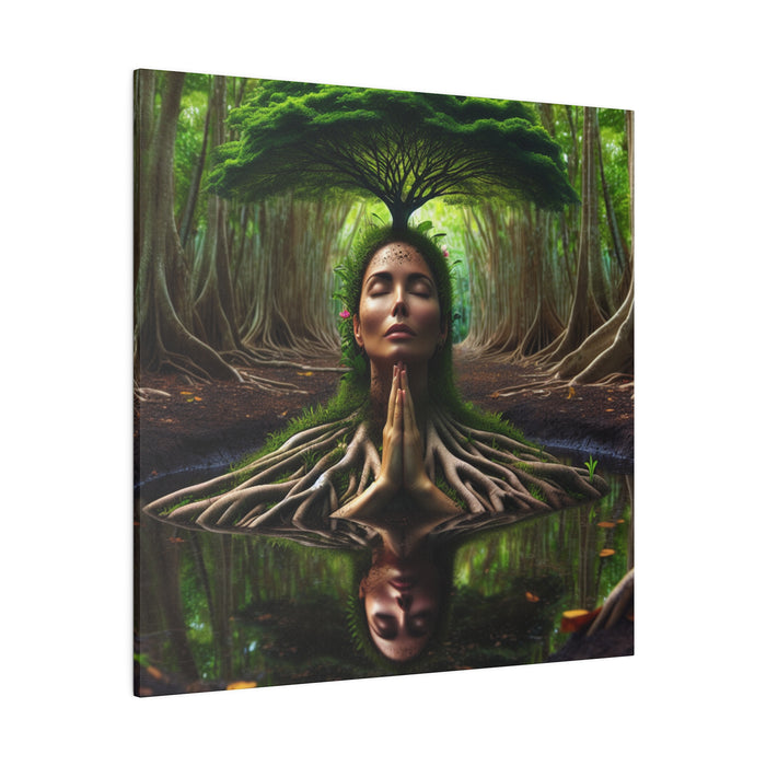 Serenity Nature Reflection Canvas 0.75"