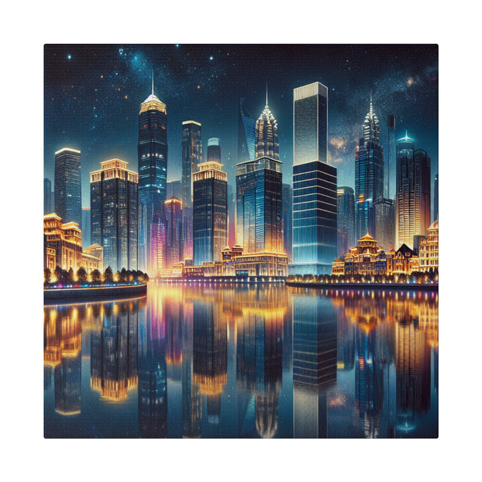 Starry Skyline Reflections 0.75"