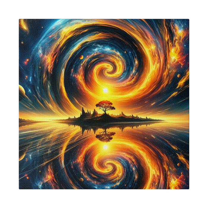 Cosmic Swirl Art Canvas 0.75"