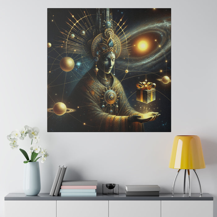 Cosmic Deity Canvas 0.75"