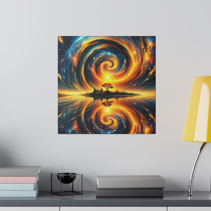 Cosmic Swirl Art Canvas 0.75"