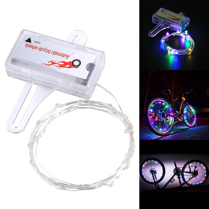 Bicycle Light Colorful Mini Led Bike Wheel Spoke Light